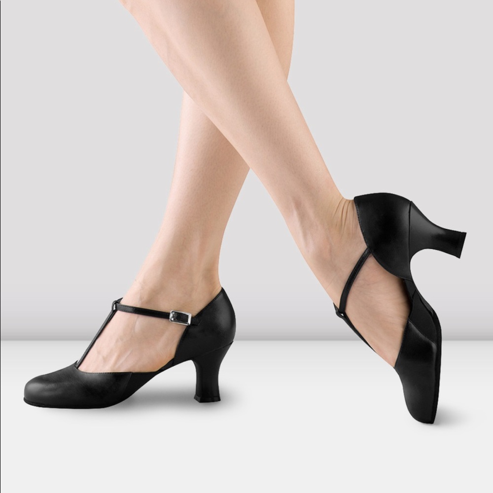 Ladies Split Flex Leather Character Shoes